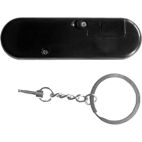 Fashion 120dB Anti-rape Device Dual Speakers Loud Alarm Alert Attack Panic Safety Personal Security Keychain Bag Pendant