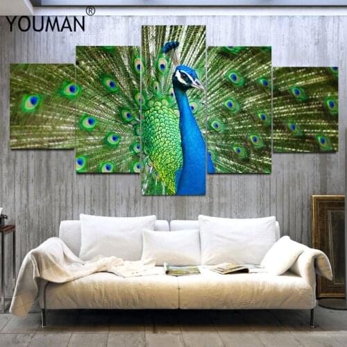 Wallpapers YOUMAN Canvas Painting Posters Sticker 3D Wallpaper Stickers For TV Sofa Backdrop Wall Decorative Bedroom Wall Paper