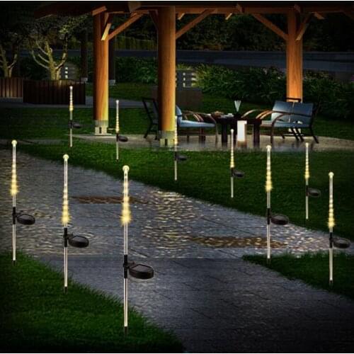 Outdoor LED Solar Light Solar Lawn Light Meteor Rain Lights 25 LED Solar Outdoor waterproof Ground Lamp Garden Decorative Lights