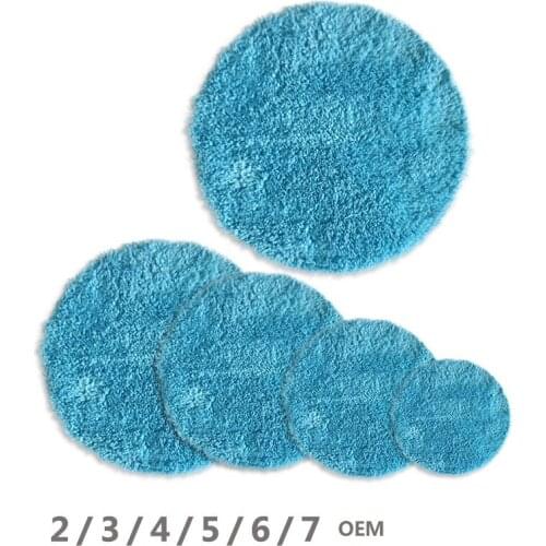 10pcs/pack 4 5 6 inch polishing plate car waxing pads