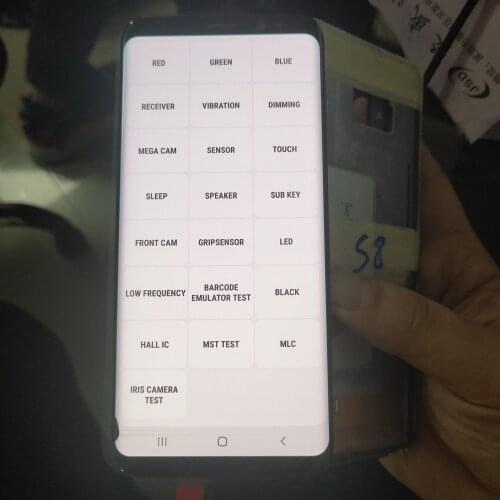 Have Big lines and Burn dead pixels For Samsung Galaxy S8 G950 G950F Touch Screen Digitizer LCD Display