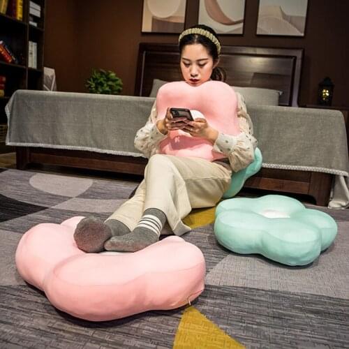 Nice INS Lovely New Plush Flower Cushion Home Floor Chair Pillow Girlfriend Birthday Gifts Home Decor For Children Present