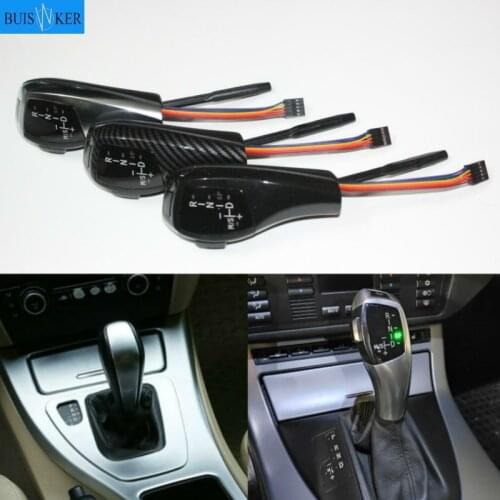 LED Gear Shift Knob Shifter Lever For BMW X5 2004 2005 2006 E53 Facelifted Car modification Automatic Accessorie led gear shift