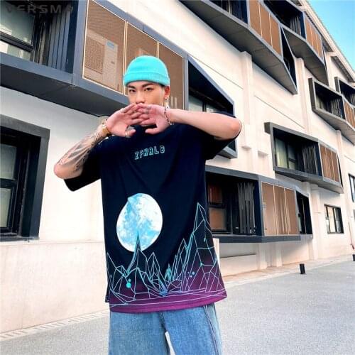 VERSMA Korean Fashion Harajuku Ulzzang Vintage Print T-shirt Men Japanese Streetwear BF Punk Rock T Shirt Men Women Dropshipping