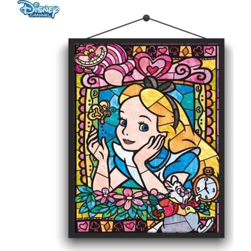 Disney Diamond Painting 5D DIY Princess Series Cartoon Fragment Sticker Diamond Embroidery Handmade Home Painting Decoration