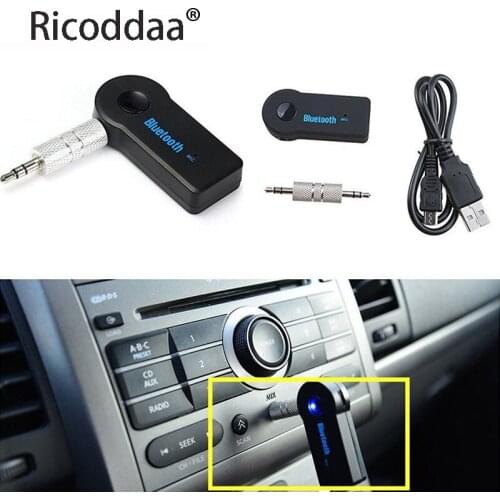 3.5mm Jack Bluetooth Receiver Car Wireless Adapter Handsfree Call Bluetooth Adapter Transmitter Audio Bluetooth 4.1 Car Receiver