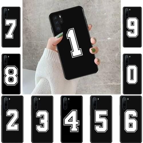 Football Lucky number Phone Case For Huawei Mate 9 10 20 Pro lite 20x nova 3e P10 plus P20 Pro Honor10 lite