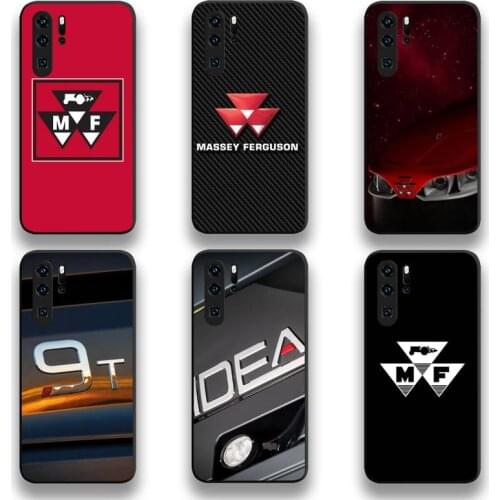 Tractors Massey Ferguson Logo Phone Case For Huawei P20 P30 P40 lite E Pro Mate 40 30 20 Pro P Smart 2020