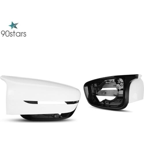 For BMW 5 Series G30 G38 6 Series GT G32 7 Series G11 G12 2017-2019 F90 M5 Style Replacement Carbon Fiber Side Mirror Cover LHD