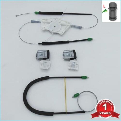 For Skoda Fabia MK1 2000 2001 2002 2003 2004 2005 2006 2007 2008 Car-style Electric Window Regulator Repair Kit Front Left Side