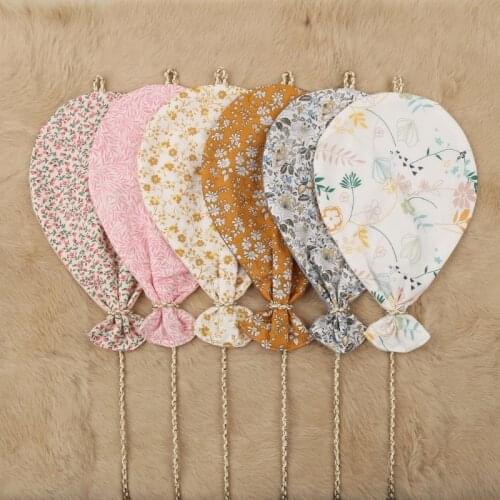 Double Side Printed Cotton Balloon Wall Hanging Decor Nordic Style Kids Room Balloon Decor Baby Girls Room Nursery Home Decor