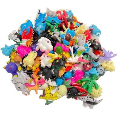 24Pcs Pokemon Different Styles Figures Model Collection 2-3cm Pokémon Pikachu Anime Figure Toys Dolls Child Birthday Gift