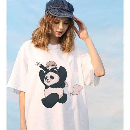 Jujutsu Kaisen T Shirt Tees Summer Short Sleeve Women/man T-shirts Streetwear