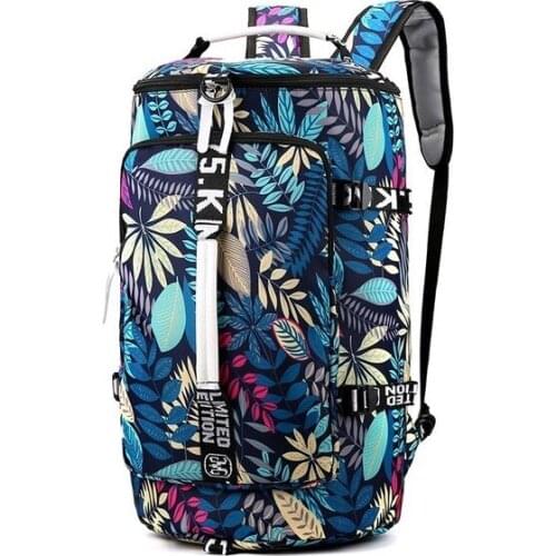 Men Canvas School Bag Teenage Boys Large Cartoon Letters Printing Backpacks Travel Bags Graffiti Laptop Backpack