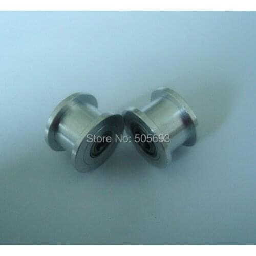 HTD8M tooth type timing pulley without tooth belt width 30mm with 12mm bore with bearings steel timing pulley sell on one pack