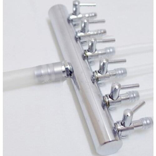 Stainless Steel Steel Lever Oxygen Durable Pump Accessories Splitter Air Flow Control Aquarium Fish Tank Tools Fishing Air Pump