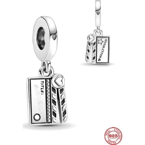 New Original Silver Color Movie Dangle Diy Bead Fit European Pandora Charms Bracelet Bangles Diy Jewelry P630