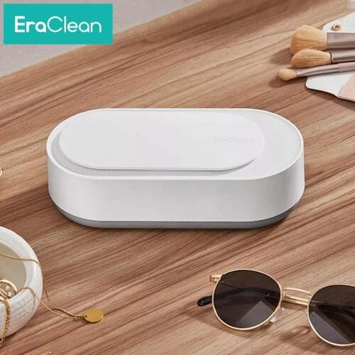 Xiaomijias new eraclean ultrasonic cleaner 45000hz high frequency vibration cleaner cleaner jewelry glasses watch