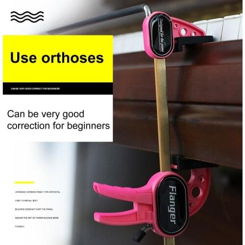 Piano Hand Orthoses Professional High Stability Compact Piano Playing Postures Exerciser Gesture Corrector Tools for Beginner