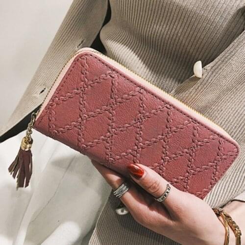 2021 Luxury Multi-card Mobile Coin Purse Clutch Girls Women Envelope Bag Elegant Handbag Summer Leather Wallet