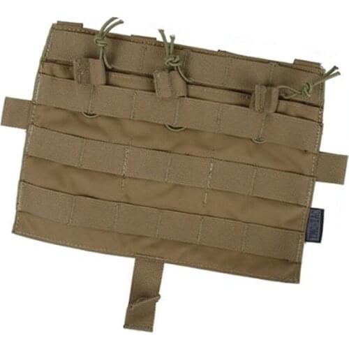TMC Molle M4 TRIPLE MAG Pouch Bag Multicam for Tactical AVS JPC2.0 Vest Front Panel for Airsoft Hunting Free Shipping TMC2849