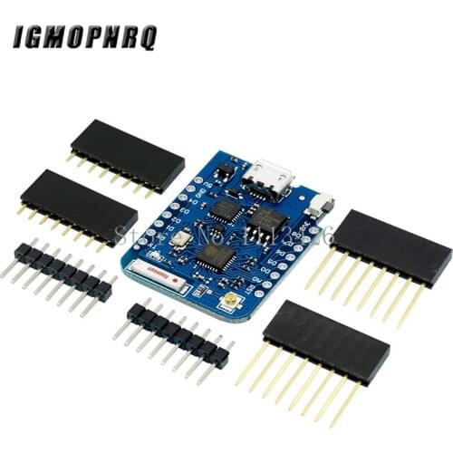 WEMOS D1 Mini 4M 16M Bytes External Antenna Connector NodeMCU Based ESP8266 ESP-8266EX CP2104 WIFI Development Board Micro USB