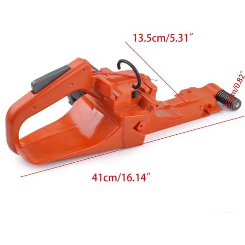 LETAOSK Gas Fuel Tank Back Rear Handle Assembly Fit for Husqvarna 362 365 371 372 Chainsaw Accessories