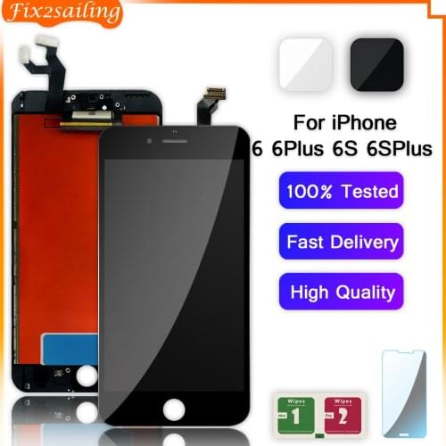 FIX2SAILING 100% Grade AAA For Apple iPhone 6 6S 6/6S Plus LCD Display Touch Screen Digitizer Assembly Replacement