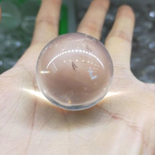 1pcs 3cm Natural Clear White Crystal Quartz Sphere Ball Specimen Collection Healing