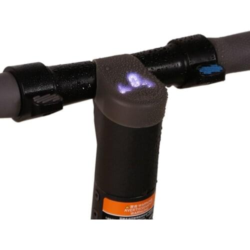 2x Folding Pre-Tighten Cushion for Ninebot Es1 Es2 Es3 Es4 & 1x Electric Scooter Waterproof Silicone Case (Grey)