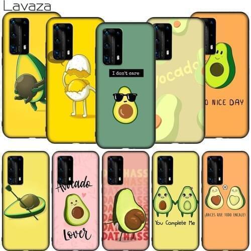 Lavaza K45 Delicious Avocado Case for Huawei P9 P10 P20 P30 P40 Y6 Y7 Y9 Lite Pro Max Prime Mini 2019