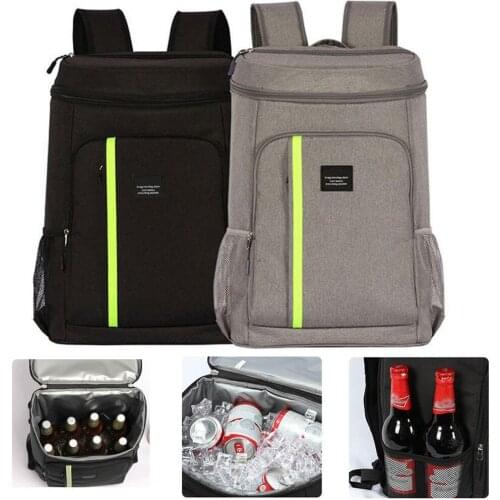 Leakproof Thermal Backpack Waterproof Thickened Cooler Bag Large Insulated Bag Picnic Cooler Backpack Drinks Refrigerator Bag