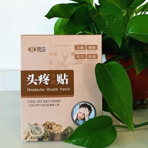 Headache Health Care Patch Migraine Temple Cervical Spine Patch Neck Pain Patch Helps Sleep Relaxation Head Health Care