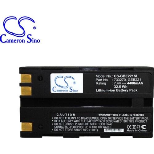 CameronSino for LEICA ATX1200 ATX900 Flexline total stations GPS900 GRX1200 for GEOMAX Stonex R6+ Zoom 20 Zoom 30 35 battery