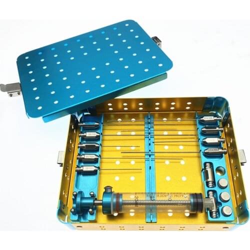 Best 2018 Facial fat filling graft transplantation cannula kit Stem Cell Lipo face Fat Transfer Liposuction needle set Hot Sale