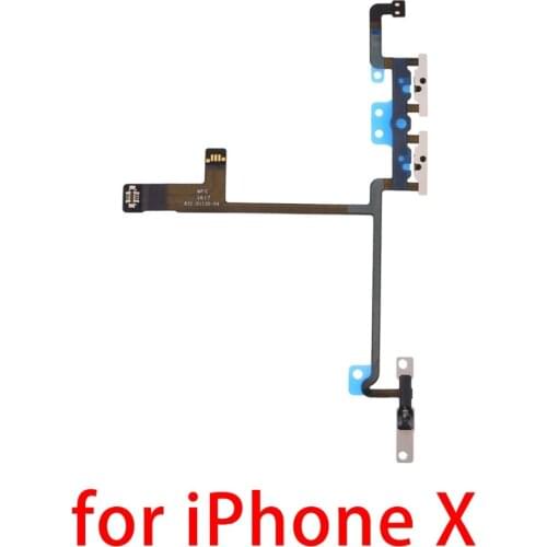 New for iPhone X Volume Button Flex Cable for iPhone X