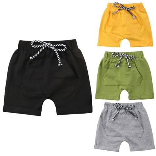 New Casual Infant Baby Girl Boy Clothes Cotton Casual Cute Toddler Sport Jogger Short Pants Shorts