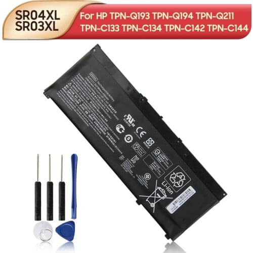 Original Replacement Laptop Battery SR04XL SR03XL For HP 15-CE 15-CB15-DC 15-CX HSTNN-DB7W TPN-Q211 TPN-Q193 TPN-Q194 TPN-C133
