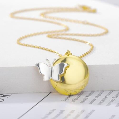 Pendant necklace for women kpop choker slytherin Round butterfly necklace gothic Gold chain on neck necklace jewelry 2020 Choker