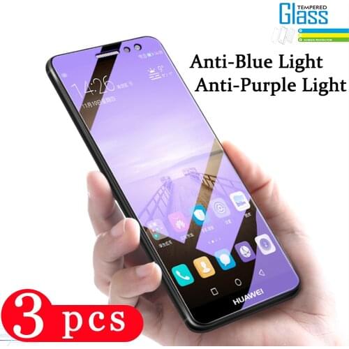 3Pcs Anti Blue Light for iphone 6 6S 7 8 plus X XR XS 11 pro MAX SE 2020 tempered glass protective film phone screen protector