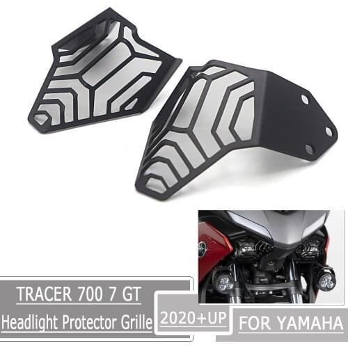 NEW Motorcycle Headlight Protector Grille Guard Cover Protection Grill For TRACER700 Tracer 700 Tracer 7 GT 2020 2021
