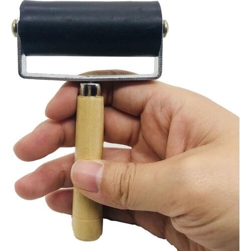 1PC 6cm Professional Ink Painting Printmaking Roller Art Stamping Tool