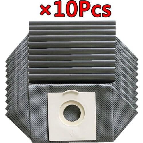10Pcs Vacuum Cleaner Part Replacement Parts Dust Paper Bags For Philips FC8088 FC8089 Washable Vacuum Cleaner Dust Bags