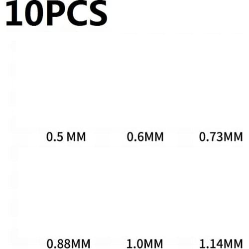 10pcs Derlin Guitar Picks Bass Mediator for Acoustic Electric Guitar accessories