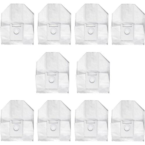 10Pcs Dust Bag for Roidmi EVE Plus Vacuum Cleaner Parts Household Cleaning Replace Tools Accessories Dust Bags