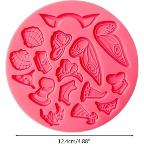 13MC Hanging Pendants Epoxy Resin Mold Jewelry Silicone Mould DIY Crafts Decorations