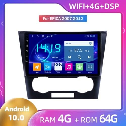 4G+64G Android 10 For Chevrolet Epica 2007 2008 2009 2010 2011 2012 car All-in-One Android Large Screen GPS Stereo Car radio GPS