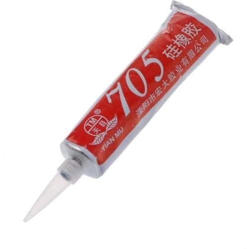 705 Silicone Clear Sealing Glue Waterproof Heat Resist For Electron Component
