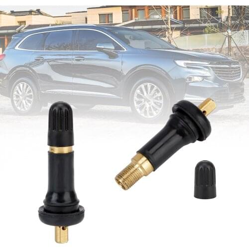 Car Rubber Valve Stem Auto parts In Tire Valve Stems Snap Tire Pressure Monitoring System Anti-explosion Snap TPMS Service