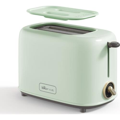 Household Toaster With 2 Slices Slot Automatic Warm Multifunctional Breakfast Bread baking Machine 680W Toast Maker EU US